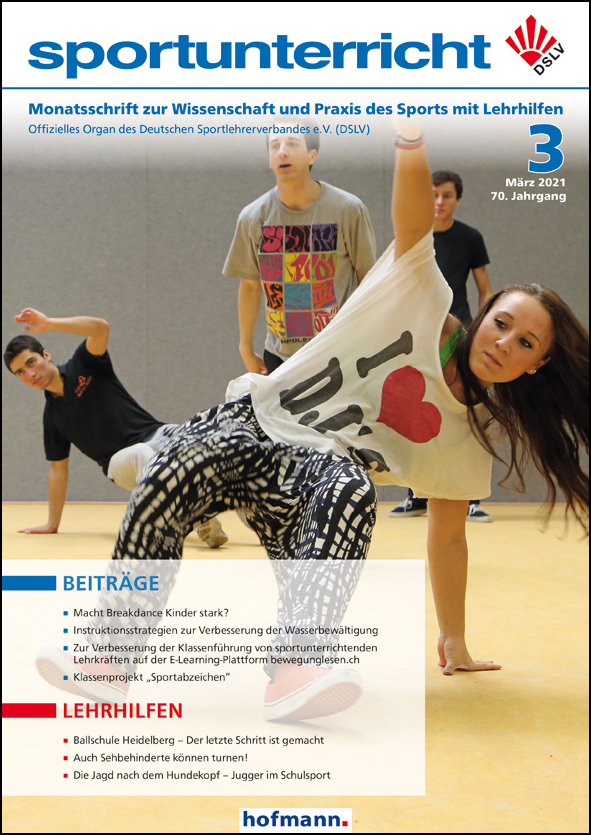 Zeitschrift sportunterricht Cover August 2020