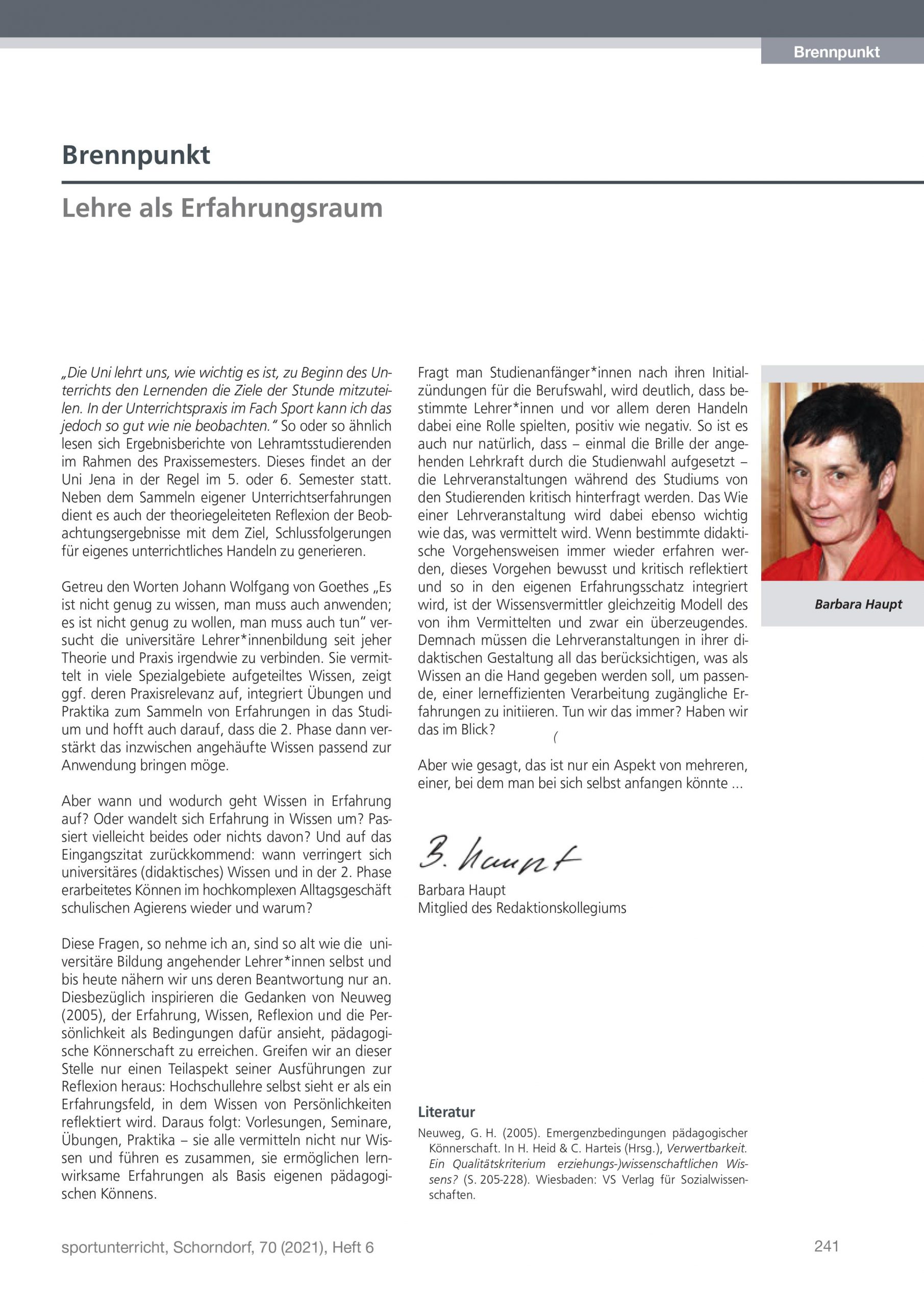 Brennpunkt Ausgabe August 2020