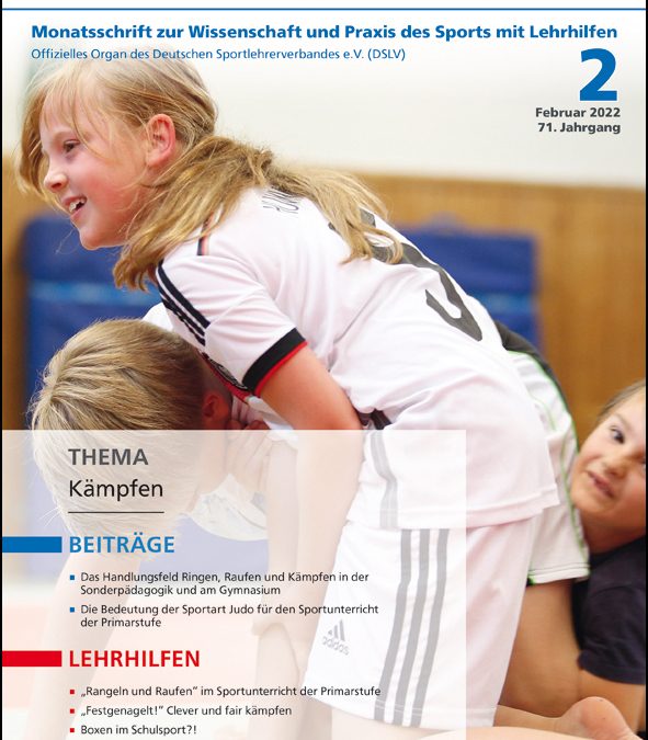 Neue Ausgabe der Zeitschrift Sportunterricht: Februar 2022