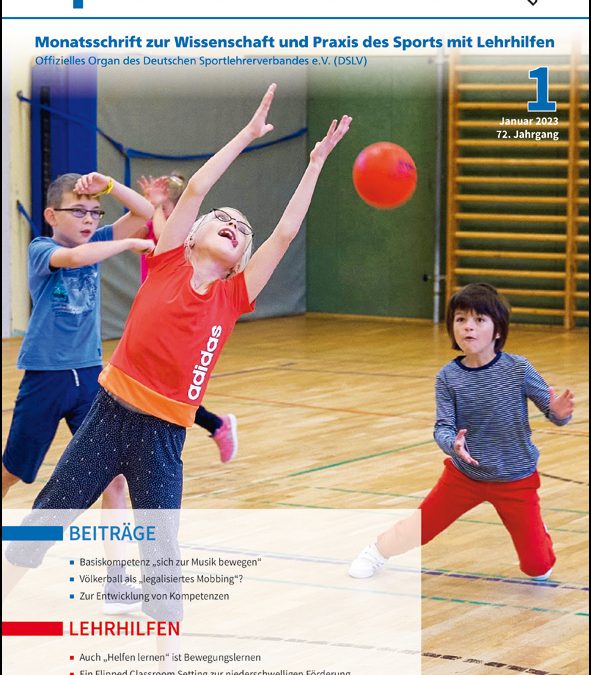 Neue Ausgabe der Zeitschrift sportunterricht: Januar 2023 