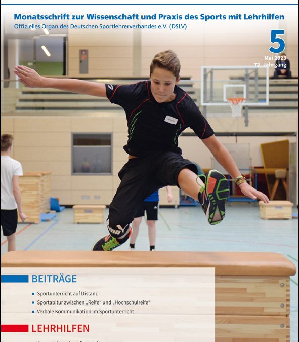 Neue Ausgabe der Zeitschrift sportunterricht: Mai 2023