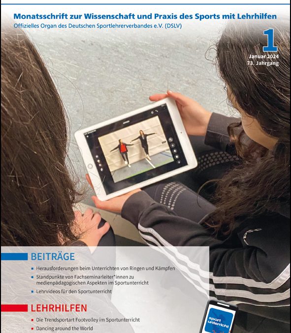 Neue Ausgabe der Zeitschrift sportunterricht: Januar 2024