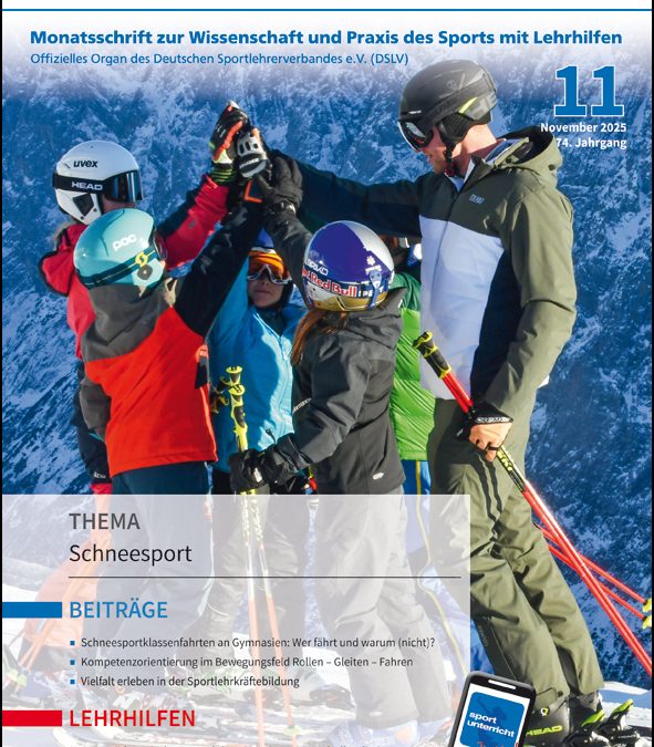 Neue Ausgabe der Zeitschrift sportunterricht: Dezember 2025