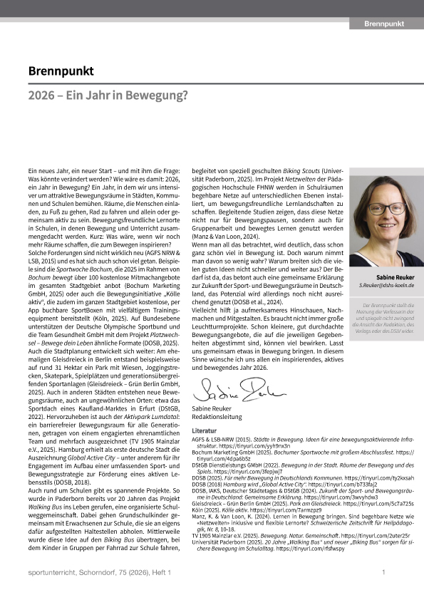 Brennpunkt Ausgabe August 2020