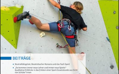 Neue Ausgabe der Zeitschrift sportunterricht: Januar 2026