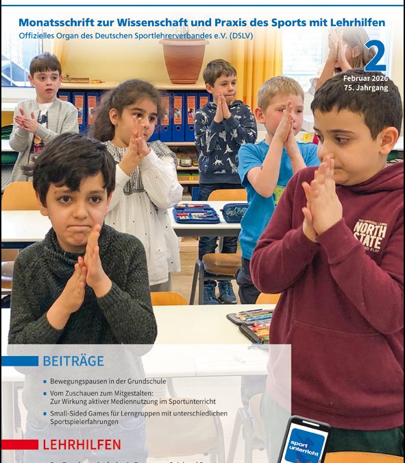 Neue Ausgabe der Zeitschrift sportunterricht: Februar 2026