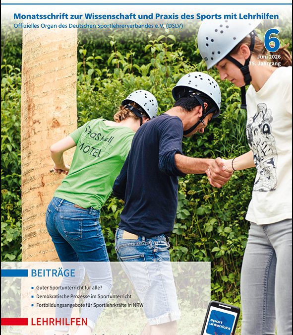 Neue Ausgabe der Zeitschrift sportunterricht: Juni 2026