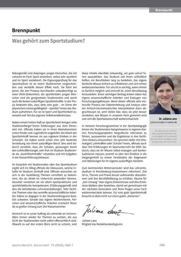 Brennpunkt Ausgabe August 2020