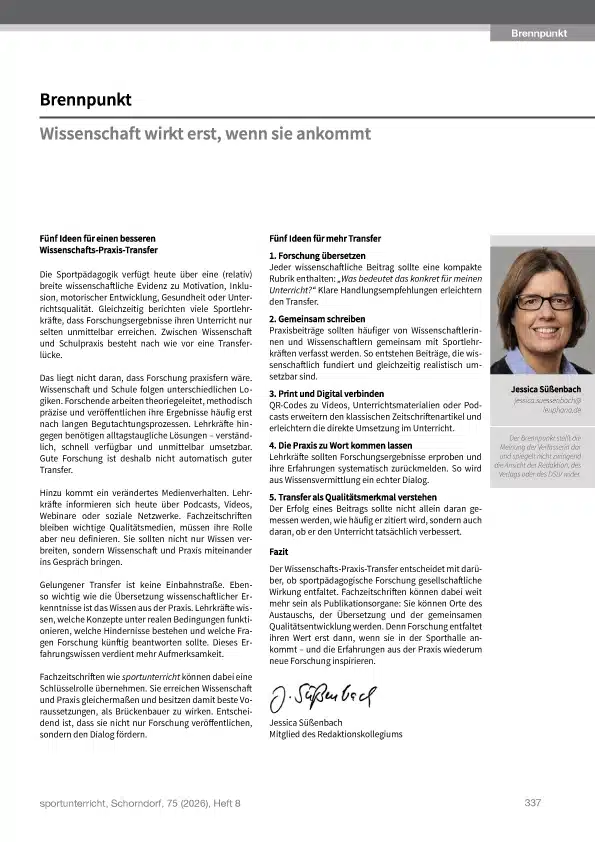Brennpunkt Ausgabe August 2020